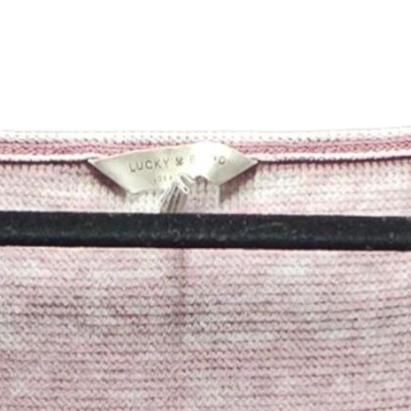 Lucky Brand Retro Faded Thermal Long Sleeve Top Size Large - Picture 3 of 6